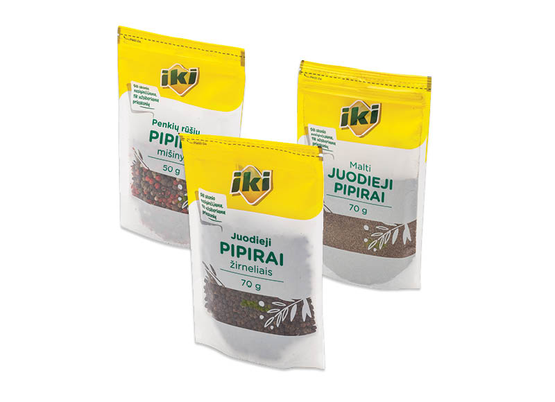 IKI pipirams
,
4 rūšių IKI pipirams
,
4 rūšių