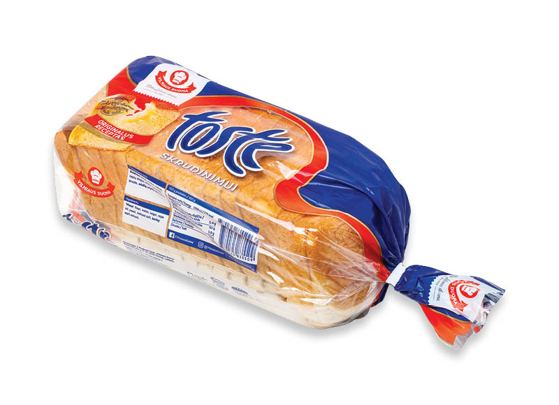Duona TOSTE skrudinimui
			, 
				 500 g, 2,50 Eur/kg. Ir IKI EXPRESS