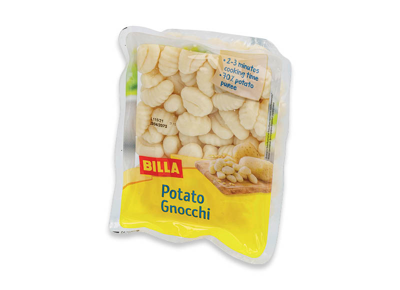 BILLA bulviniai virtiniai
			, 
				 500 g, 1,98 Eur/kg. A lygio parduotuvėse