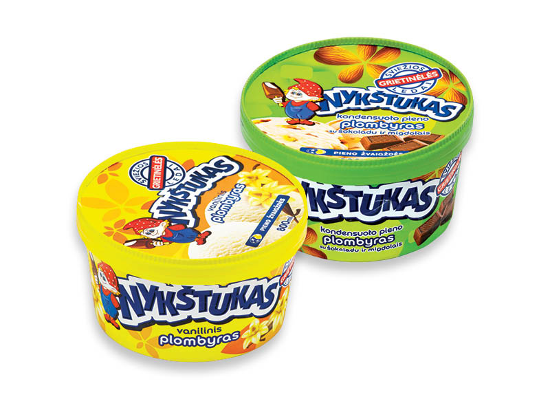 Valgomųjų ledų dėžutė NYKŠTUKAS
			, 
				 800 ml, 3 rūšių, 6,24 Eur/l. Ir IKI EXPRESS