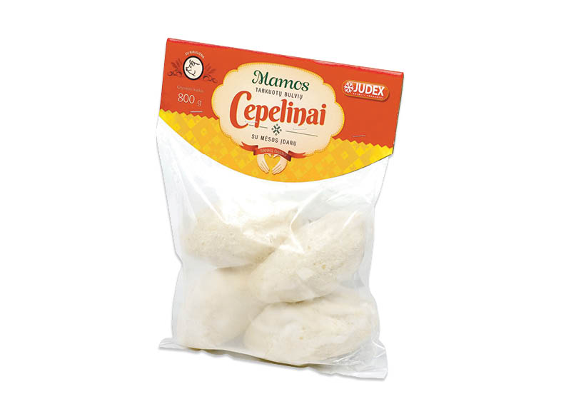 Šaldytiems MAMOS tarkuotų bulvių cepelinams JUDEX
,
800 g, 4,36 Eur/kg Šaldytiems MAMOS tarkuotų bulvių cepelinams JUDEX
,
800 g, 4,36 Eur/kg