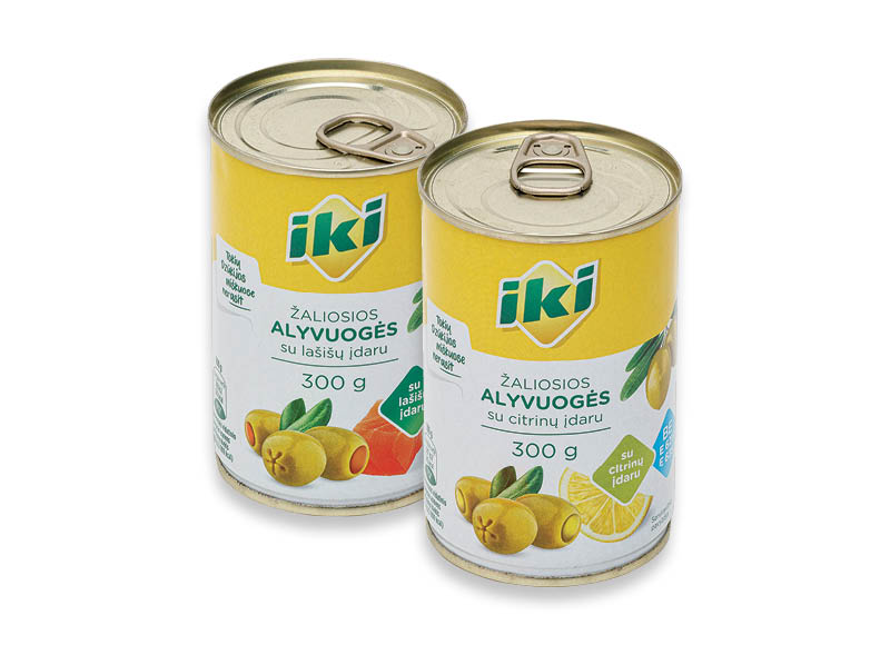 IKI alyvuogės
,
300 g, 4 rūšių, 2,97 Eur/kg IKI alyvuogės
,
300 g, 4 rūšių, 2,97 Eur/kg