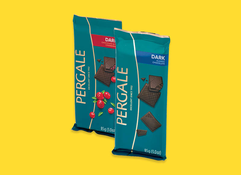 Šokolado plytelė PERGALĖ
,
85 g, 100 g, 7 rūšių Šokolado plytelė PERGALĖ
,
85 g, 100 g, 7 rūšių
