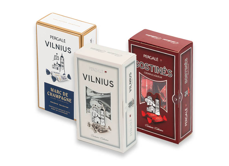 Saldainių dėžutė VILNIUS ir SOSTINĖS
			, 
				 140 g, 170 g, 3 rūšių. Ir IKI EXPRESS