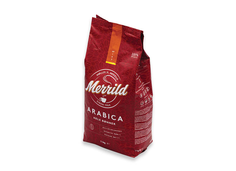 Kavos pupelės MERRILD ARABICA
			, 
				 1 kg. A lygio parduotuvėse