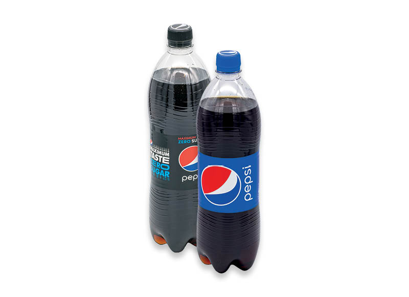 Gazuotas gėrimas PEPSI
,
1 l, 2 rūšių (taros užstato vertė į gėrimo kainą neįskaičiuota). A lygio parduotuvėse Gazuotas gėrimas PEPSI
,
1 l, 2 rūšių (taros užstato vertė į gėrimo kainą neįskaičiuota). A lygio parduotuvėse
