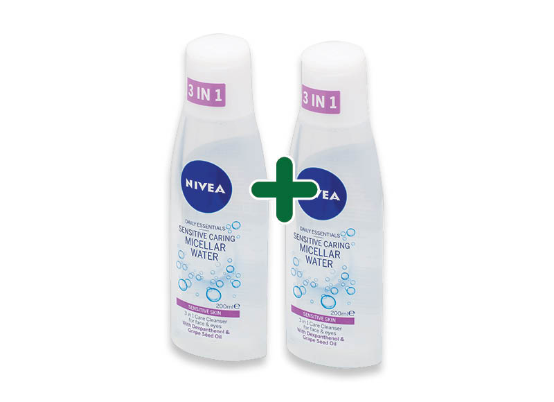 Micelinis vanduo NIVEA SENSITIVE
			, 
				 200 ml, 6,59 Eur/vnt. A lygio parduotuvėse