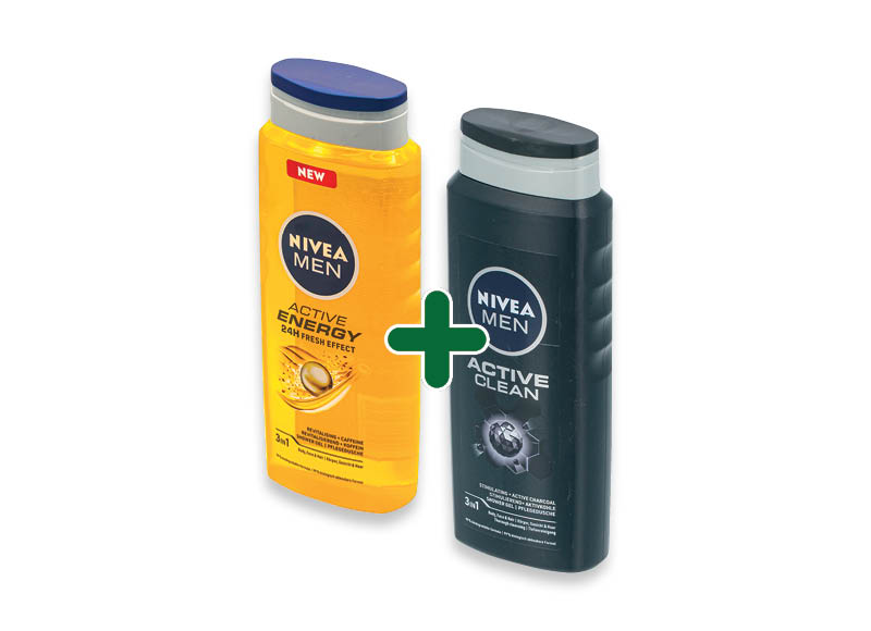 Dušo želė NIVEA
			, 
				 500 ml, 9 rūšių, 6,59 Eur/vnt.