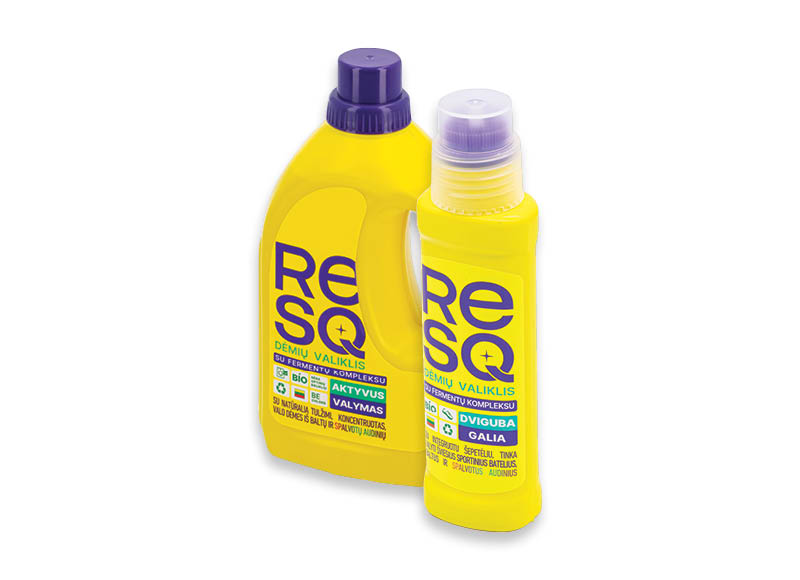 Dėmių valikliams RESQ
,
200 ml, 450 ml, 1 l, 4 rūšių. A lygio parduotuvėse Dėmių valikliams RESQ
,
200 ml, 450 ml, 1 l, 4 rūšių. A lygio parduotuvėse