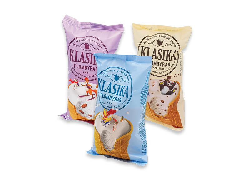 Valgomieji ledai KLASIKA vafliniame puodelyje
			, 
				 120 ml, 5 rūšių, 4,92 Eur/l. A lygio parduotuvėse