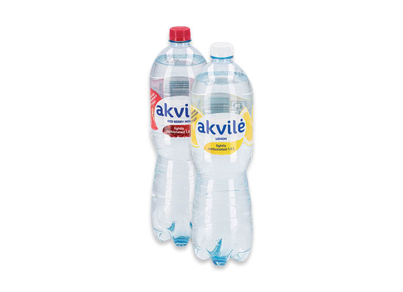 Gazuotas ir lengvai gazuotas stalo vanduo AKVILĖ
,
1,5 l, 4 rūšių, 0,30 Eur/l. Ir IKI EXPRESS Gazuotas ir lengvai gazuotas stalo vanduo AKVILĖ
,
1,5 l, 4 rūšių, 0,30 Eur/l. Ir IKI EXPRESS