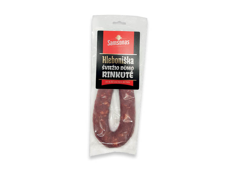 Šaltai rūkyta SAMSONO KLEBONIŠKA ŠVIEŽIO DŪMO RINKUTĖ
,
400 g, a. r., 12,48 Eur/kg. A lygio parduotuvėse Šaltai rūkyta SAMSONO KLEBONIŠKA ŠVIEŽIO DŪMO RINKUTĖ
,
400 g, a. r., 12,48 Eur/kg. A lygio parduotuvėse