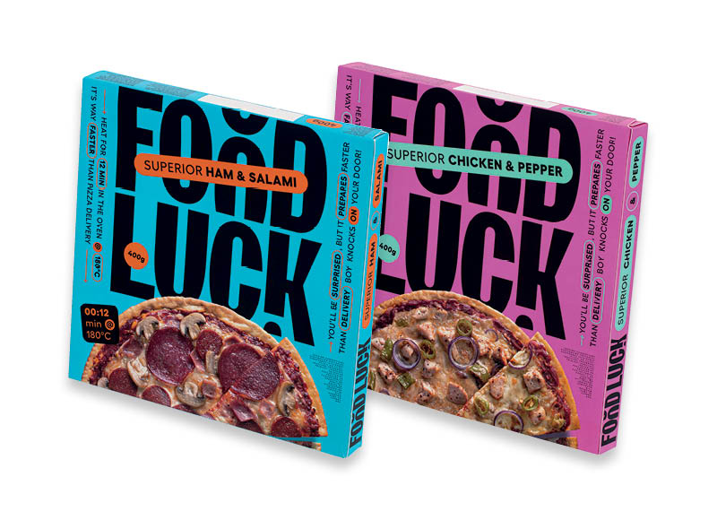 Šaldytos picos FOOD LUCK
			, 
				 400 g, 2 rūšių, 6,98 Eur/kg. A lygio parduotuvėse