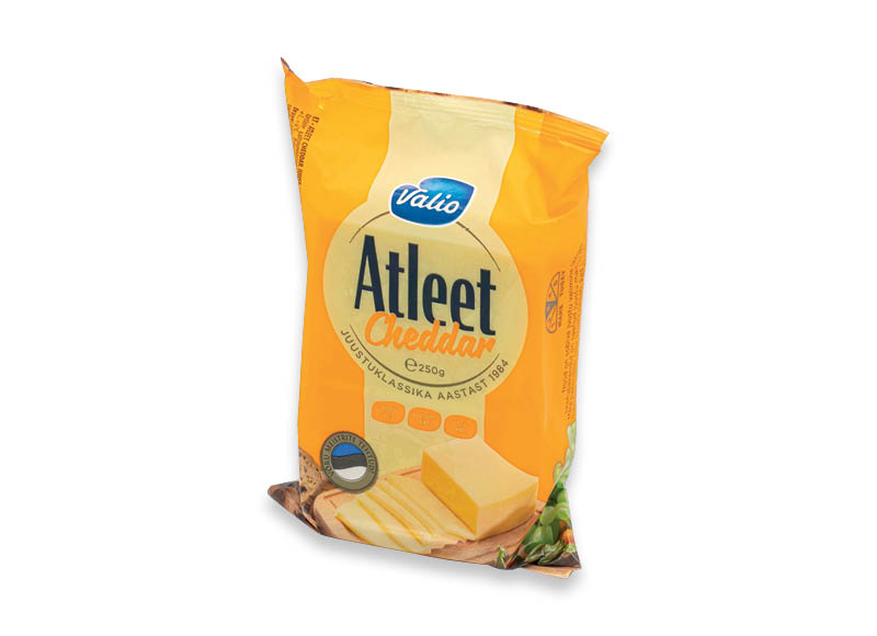 Sūris VALIO ATLEET CHEDDAR
			, 
				 250 g, 10,36 Eur/kg. A lygio parduotuvėse