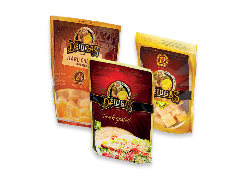 Kietiesiems sūriams DŽIUGAS
			, 
				 100 g, 6 rūšių. Ir IKI EXPRESS