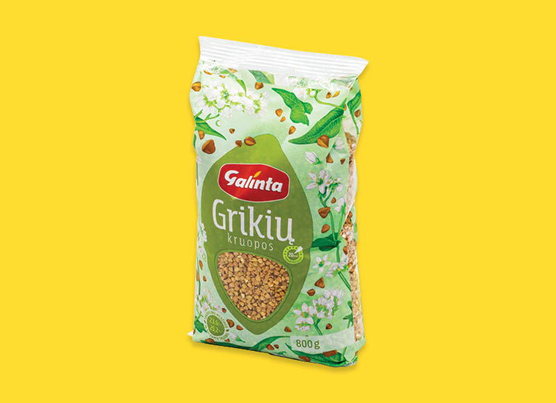 Grikių kruopos GALINTA
			, 
				 800 g, 2,74 Eur/kg