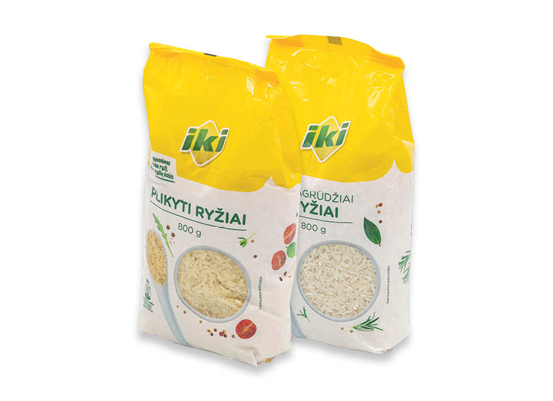IKI plikytiems ir ilgagrūdžiams ryžiams
,
400 g, 800 g, 4 rūšių IKI plikytiems ir ilgagrūdžiams ryžiams
,
400 g, 800 g, 4 rūšių