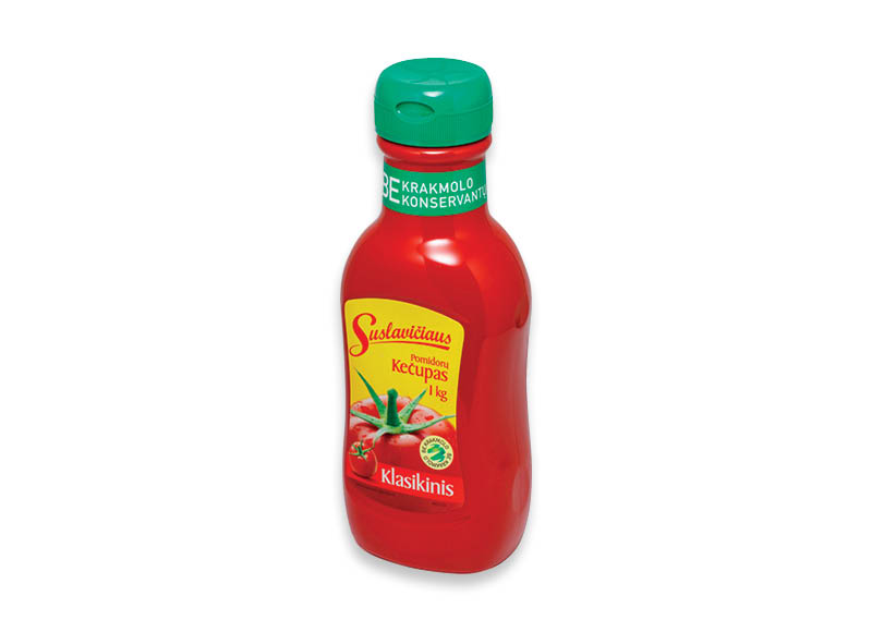 SUSLAVIČIAUS kečupui
			, 
				 1 kg, 3 rūšių