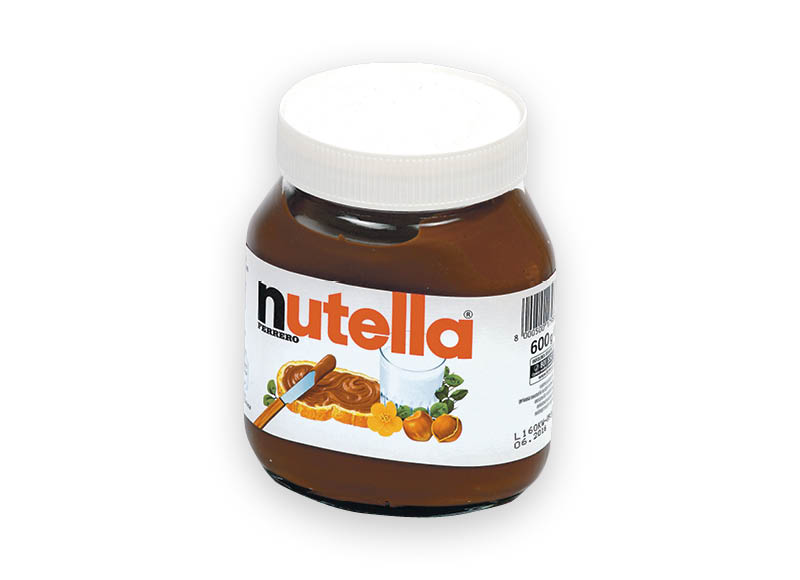 Tepamasis kremas NUTELLA su lazdynų riešutais ir kakava
			, 
				 600 g, 7,15 Eur/kg