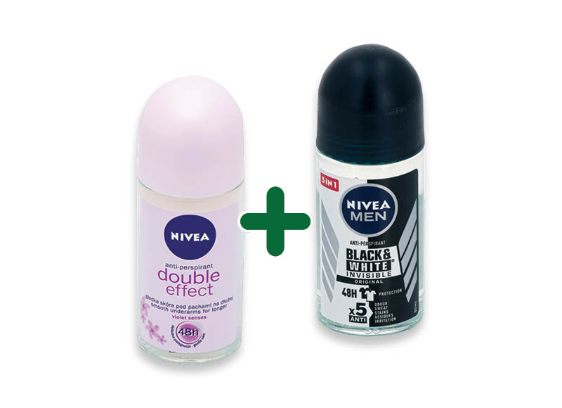 Rutulinis dezodorantas NIVEA
			, 
				 50 ml, įvairių rūšių 4,29 Eur/vnt.