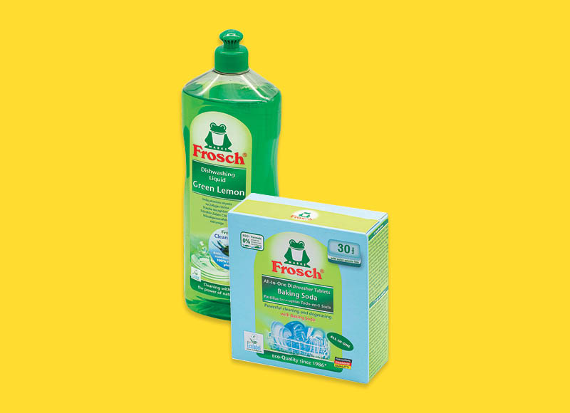 Produkcijai FROSCH
			, 
				 Įvairių rūšių