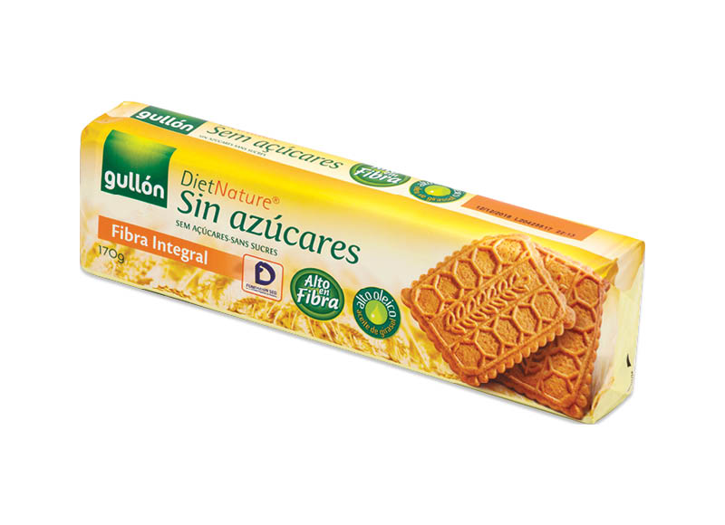 Sausainiai be cukraus GULLON FIBRA DIET NATURE
,
170 g, 8,76 Eur/kg Sausainiai be cukraus GULLON FIBRA DIET NATURE
,
170 g, 8,76 Eur/kg