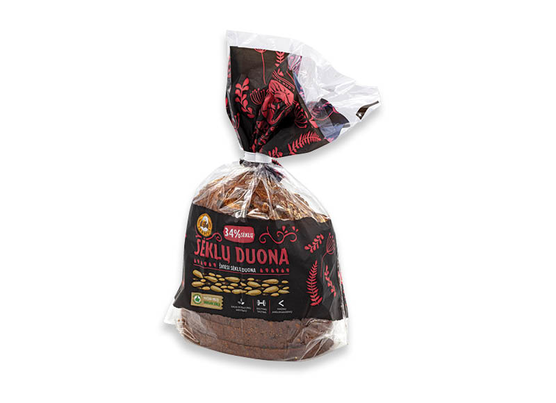 Šviesi SĖKLŲ duona
			, 
				 400 g, 4,13 Eur/kg. A lygio parduotuvėse