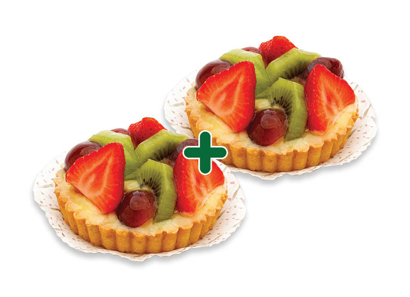 Tartaletė su vaisiais
			, 
				 120 g, 3,29 Eur/vnt. A lygio parduotuvėse