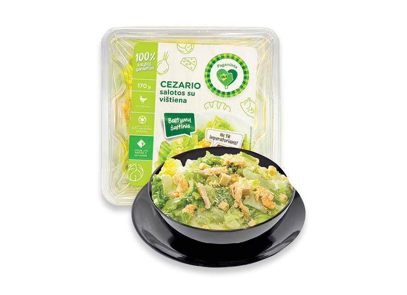 PAGAMINTA IKI CEZARIO salotos
			, 
				 170 g, 15,82 Eur/kg. Ir IKI EXPRESS