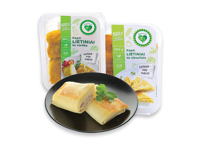 PAGAMINTA IKI kepti lietiniai
			, 
				 200 g, 3 rūšių, 8,95 Eur/kg. A lygio parduotuvėse. Ir IKI EXPRESS