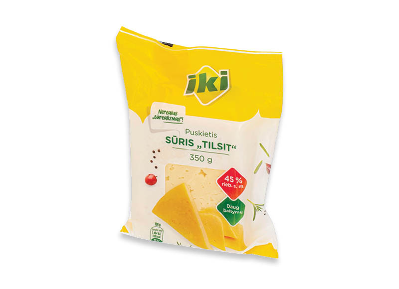 IKI puskietis sūris TILSIT
,
350 g, 45 % rieb., 8,54 Eur/kg. A lygio parduotuvėse IKI puskietis sūris TILSIT
,
350 g, 45 % rieb., 8,54 Eur/kg. A lygio parduotuvėse