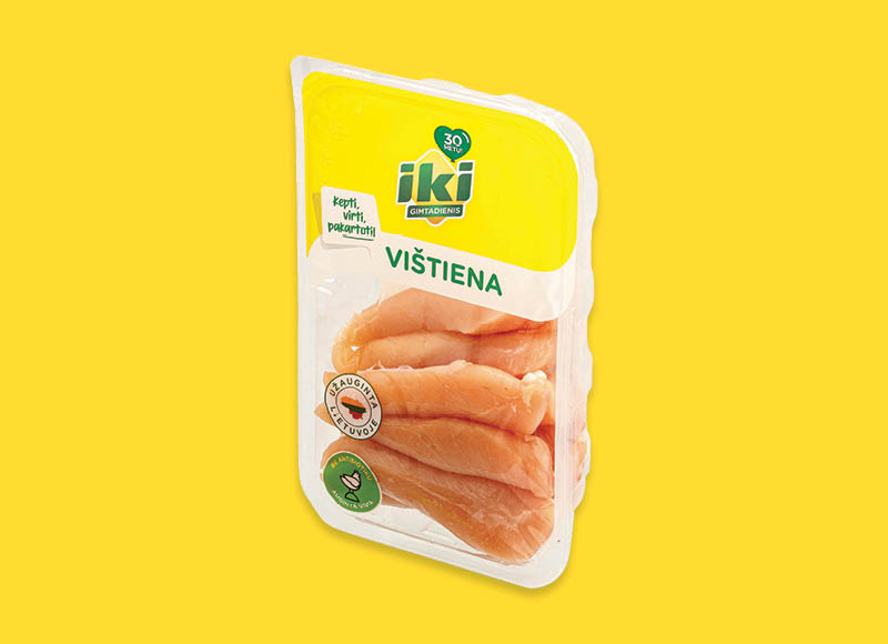 IKI šviežia viščiukų broilerių vidinė filė
,
(užauginta be antibiotikų) 400 g, 7,23 Eur/kg. Ir IKI EXPRESS IKI šviežia viščiukų broilerių vidinė filė
,
(užauginta be antibiotikų) 400 g, 7,23 Eur/kg. Ir IKI EXPRESS