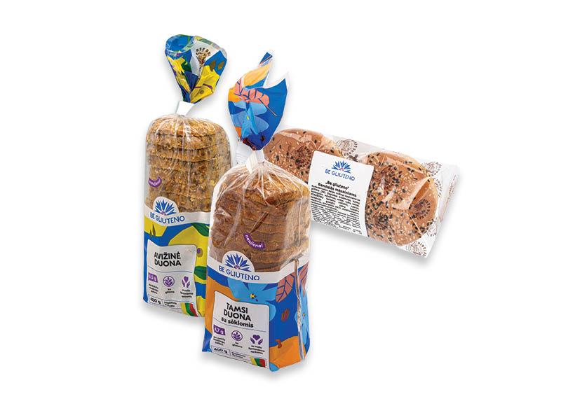 BIRŽŲ DUONOS duonai ir bandelėms be glitimo
			, 
				 140 g, 400 g, 3 rūšių. A lygio parduotuvėse