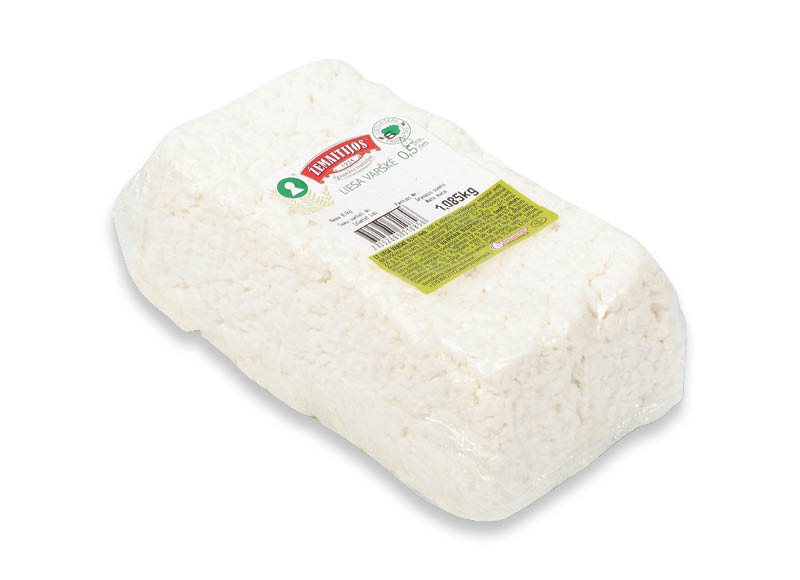 ŽEMAITIJOS liesa varškė
			, 
				 1 kg. A lygio parduotuvėse
