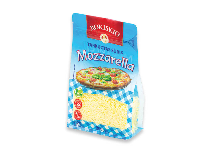 Tarkuotas ROKIŠKIO sūris MOZZARELLA
			, 
				 200 g, 43 % rieb., 9,95 Eur/kg. A lygio parduotuvėse