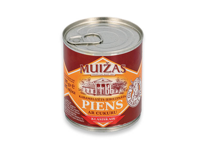 Saldintas sutirštintas pienas MUIŽAS
			, 
				 397 g, 5,01 Eur/kg. A lygio parduotuvėse