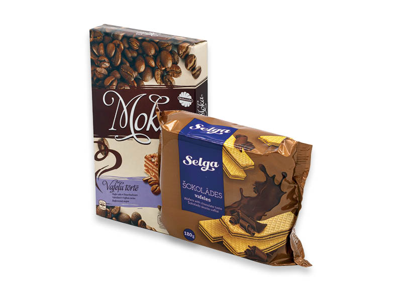 Vafliams SELGA
			, 
				 160 g, 180 g, 350 g