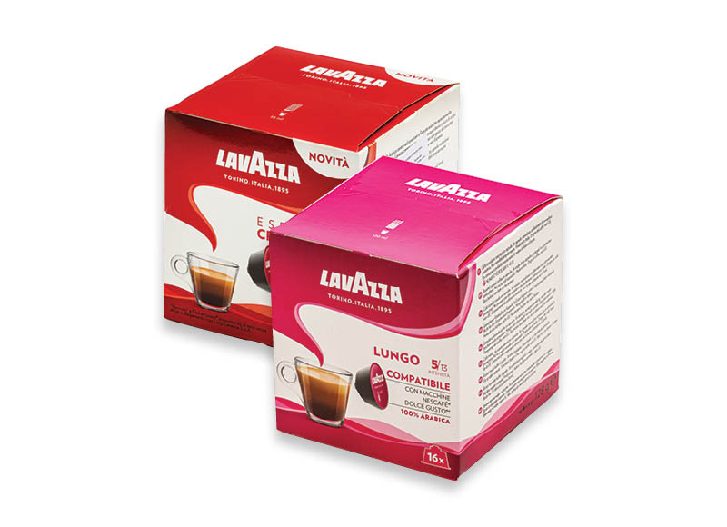 Kavos kapsulės LAVAZZA DOLCE GUSTO
			, 
				 4 rūšių. Ir IKI EXPRESS