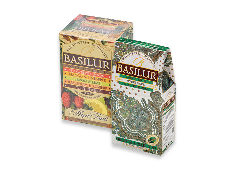 Arbatai BASILUR
,
Įvairių rūšių Arbatai BASILUR
,
Įvairių rūšių