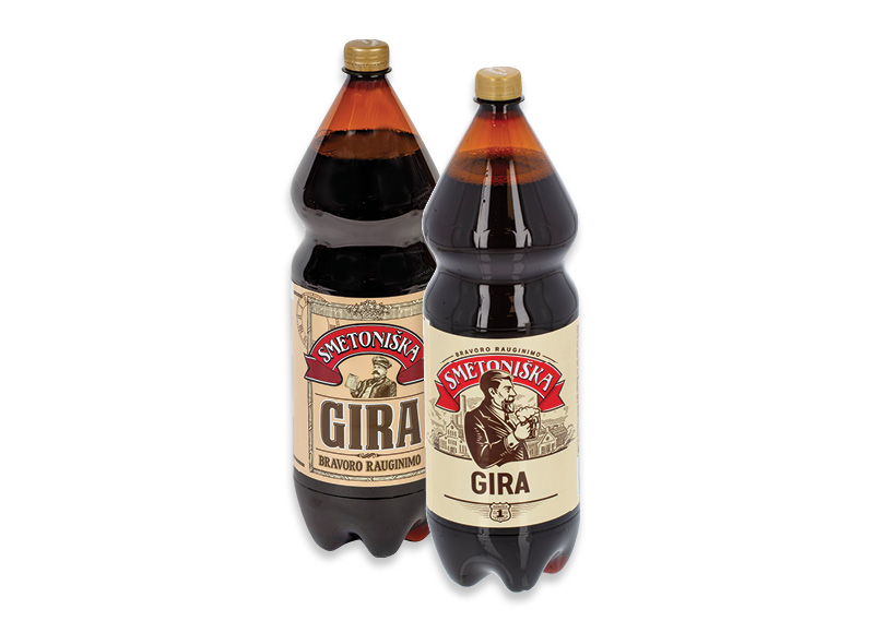 Gira SMETONIŠKA
			, 
				 2 l, 2 rūšių, 0,60 Eur/l (taros užstato vertė į gėrimo kainą neįskaičiuota)