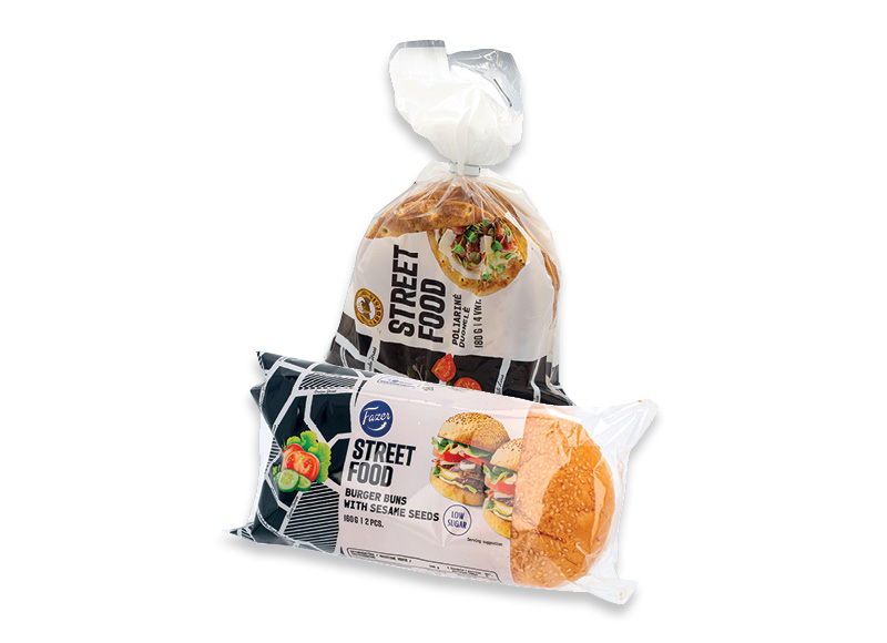 STREET FOOD poliarinėms duonelėms ir mėsainių bandelėm
			, 
				 160 g, 180 g, 2 rūšių. A lygio parduotuvėse