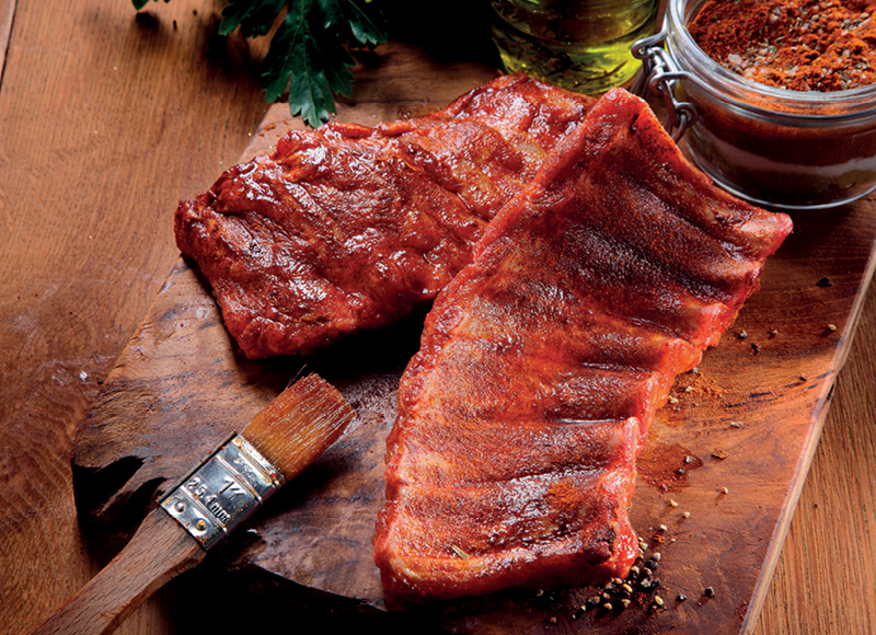 GRILL PARTY pjaustyta kiaulienos šoninė
			, 
				 300g, 6,63 Eur/kg. A lygio parduotuvėse
