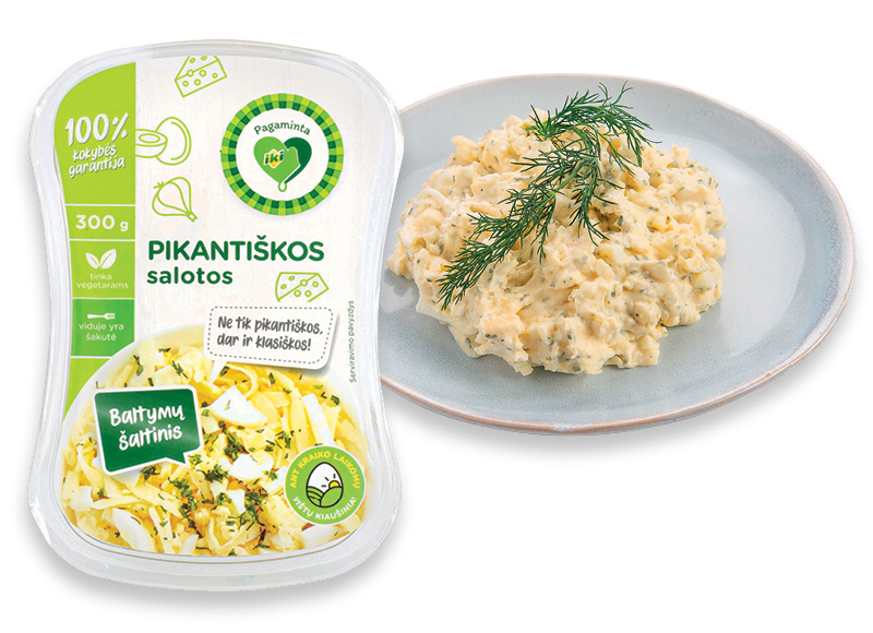 PAGAMINTA IKI PIKANTIŠKOS salotos
,
300 g, 7,30 Eur/kg. Ir IKI EXPRESS PAGAMINTA IKI PIKANTIŠKOS salotos
,
300 g, 7,30 Eur/kg. Ir IKI EXPRESS