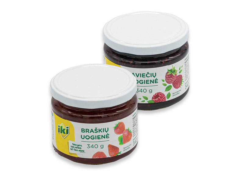 IKI uogienėms
,
340 g, 4 rūšių IKI uogienėms
,
340 g, 4 rūšių