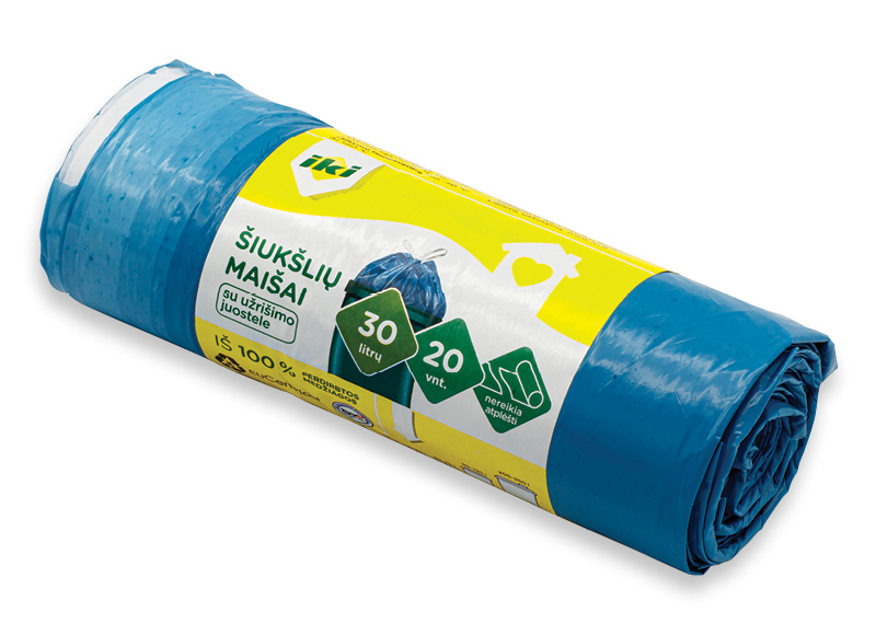 IKI užrišami šiukšlių maišai
,
20 vnt., 30 l, 0,09 Eur/vnt. IKI užrišami šiukšlių maišai
,
20 vnt., 30 l, 0,09 Eur/vnt.
