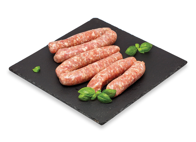 Šviežios tradicinės lietuviškos dešrelės
			, 
				 (sveriamoje vitrinoje) 1 kg. A lygio parduotuvėse