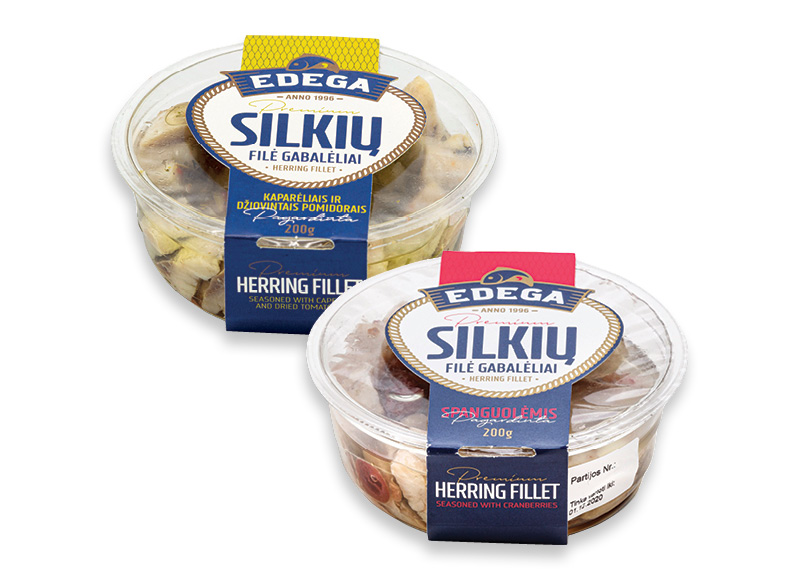 Silkių filė EDEGA
,
200 g, 2 rūšių, 9,95 Eur/kg. A lygio parduotuvėse Silkių filė EDEGA
,
200 g, 2 rūšių, 9,95 Eur/kg. A lygio parduotuvėse