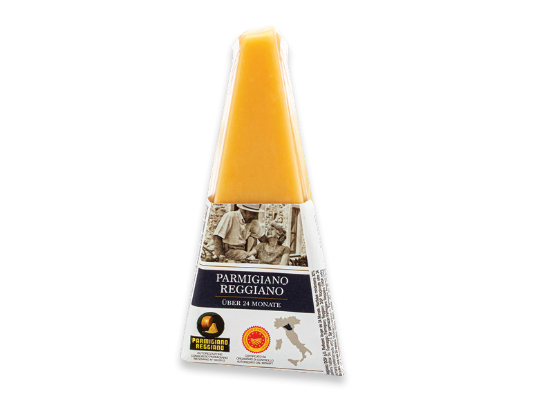 Kietasis sūris PARMIGGIANO REGGIANO
			, 
				 150 g, 32 % rieb., brand. 24 mėn., 22,60 Eur/kg. A lygio parduotuvėse