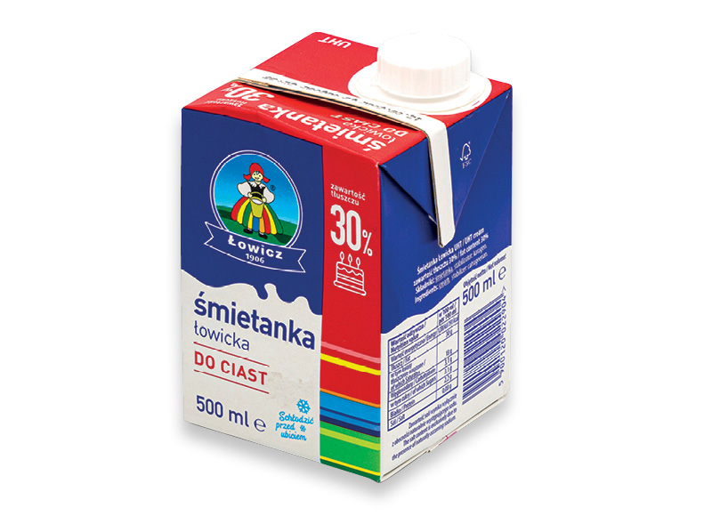 UAT grietinėlė LOWICZ
			, 
				 500 ml, 30 % rieb., 4,78 Eur/l. A lygio parduotuvėse