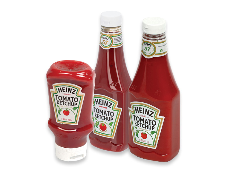 Kečupui HEINZ
			, 
				 460 g, 570 g, 1 kg 3 rūšių. Ir IKI EXPRESS